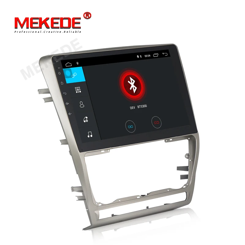 Perfect MEKEDE Android 8.1 Car DVD GPS Multimedia Player For SKODA Octavia 2 2011-2013 A5 Car dvd Navigation Radio Bideo Audio Player 3