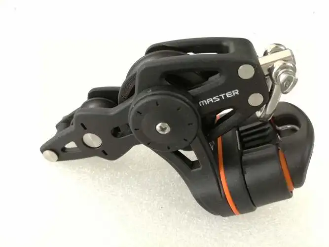 Оборудование для парусника 35 мм 1 3/" Одиночная Поворотная Скоба скрипка Becket Fairlead шип скольжения подшипник блок мастер BP-3522F