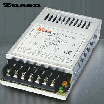 

Zusen D20W-B Double Switch Power supply output 20w 90~260VAC to 5~24VDC