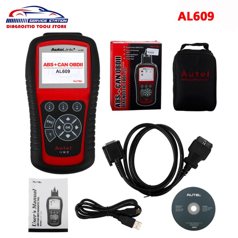 Original Autel AutoLink AL609 OBDII/EOBD Auto Code Reader Autel Auto