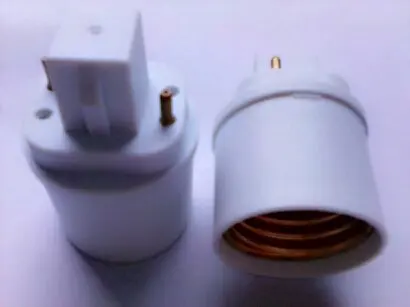 

10pcs Free Shipping Lamp Holder G24 to E27 Adapter Converter Light Bulb Base