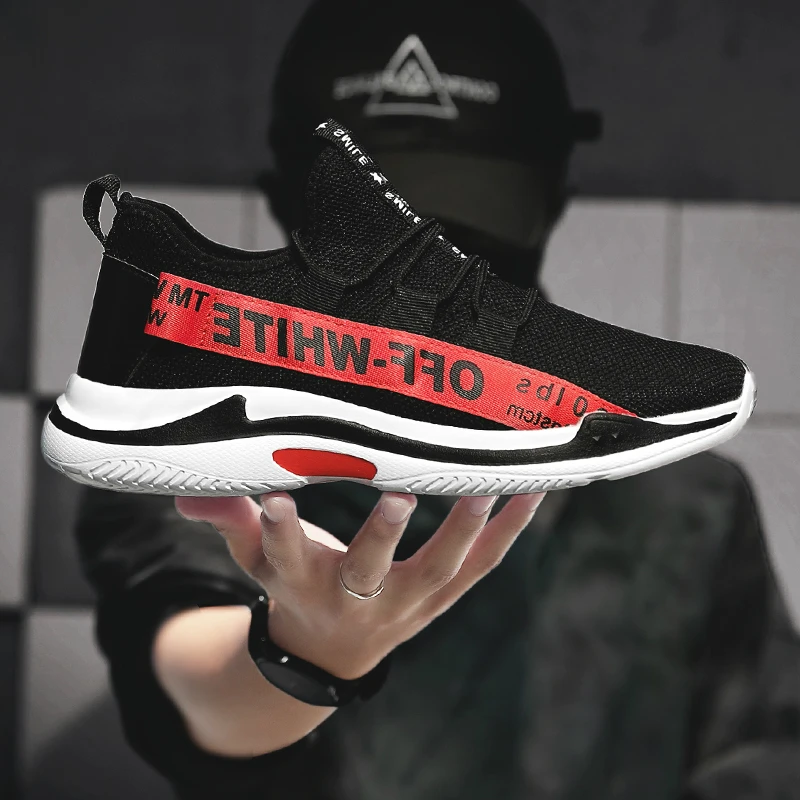 

Woven Men Casual Shoes Breathable Male Shoes Tenis Masculino Fashion Zapatos Hombre Sapatos Outdoor Sneakers Large Size 39 - 48