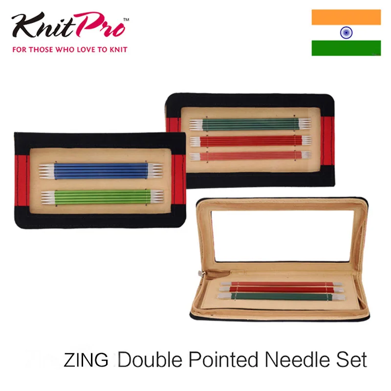 

Knitpro Zing 15/20cm Double Pointed Needle Set