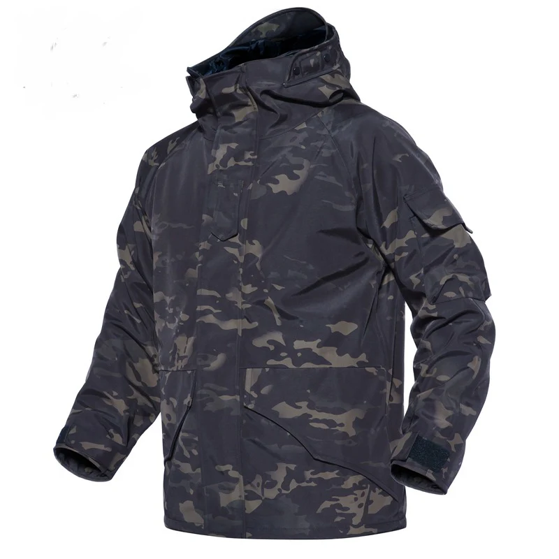 Военная охотничья зимняя куртка мужская тактическая Боевая куртка Militar Водонепроницаемая ветровка куртка Casaco Masculino куртки для мужчин - Цвет: MCBK