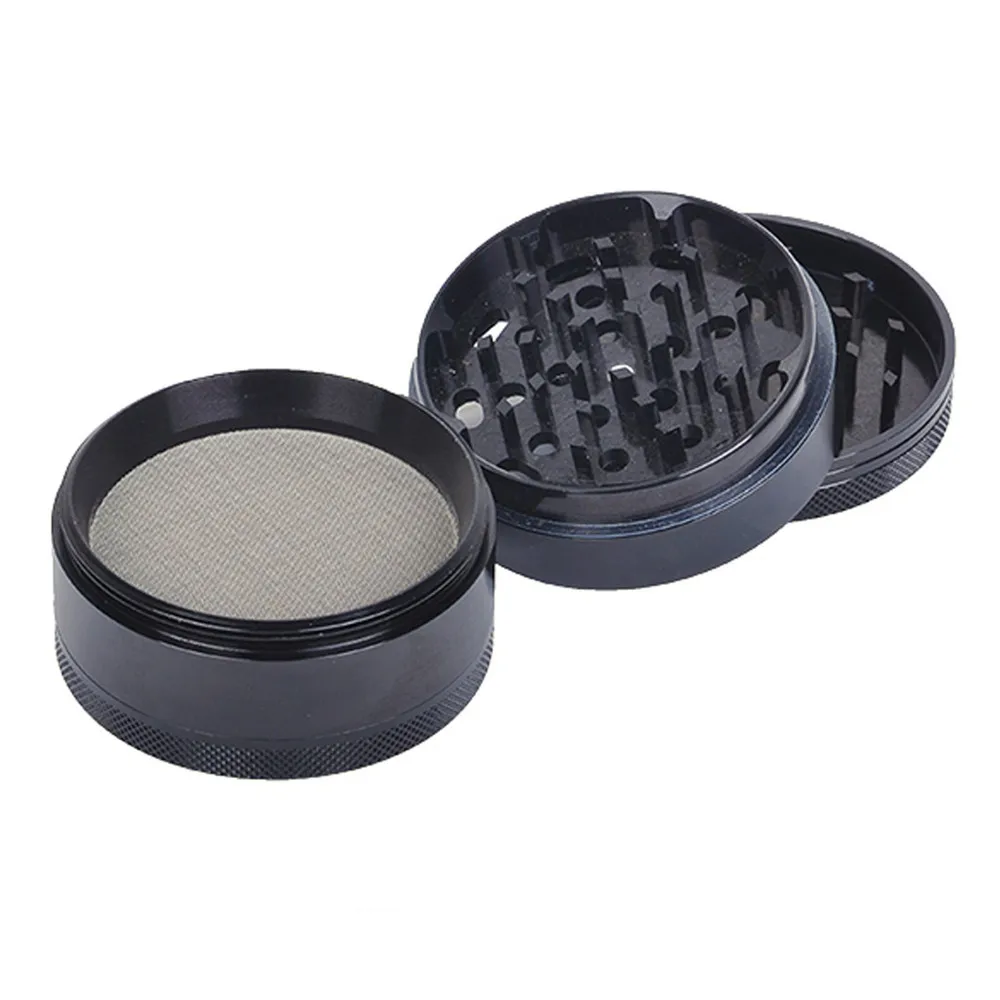 

4-layer Smoking Pipe Aluminum Herbal Herb Tobacco Grinder Smoke Grinders Weed Grinders Smoking Pipe Accessorie 2020