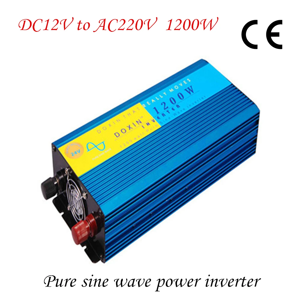 Best DOXIN 12 VOLT 220VOLT 1200 WATT PURE SINE WAVE INVERTERin