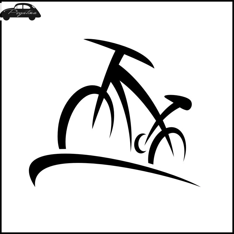 Pegatina Bike Sticker Bicycle Cycling Car Decal Posters Vinyl Wall Decor Mural Sticker