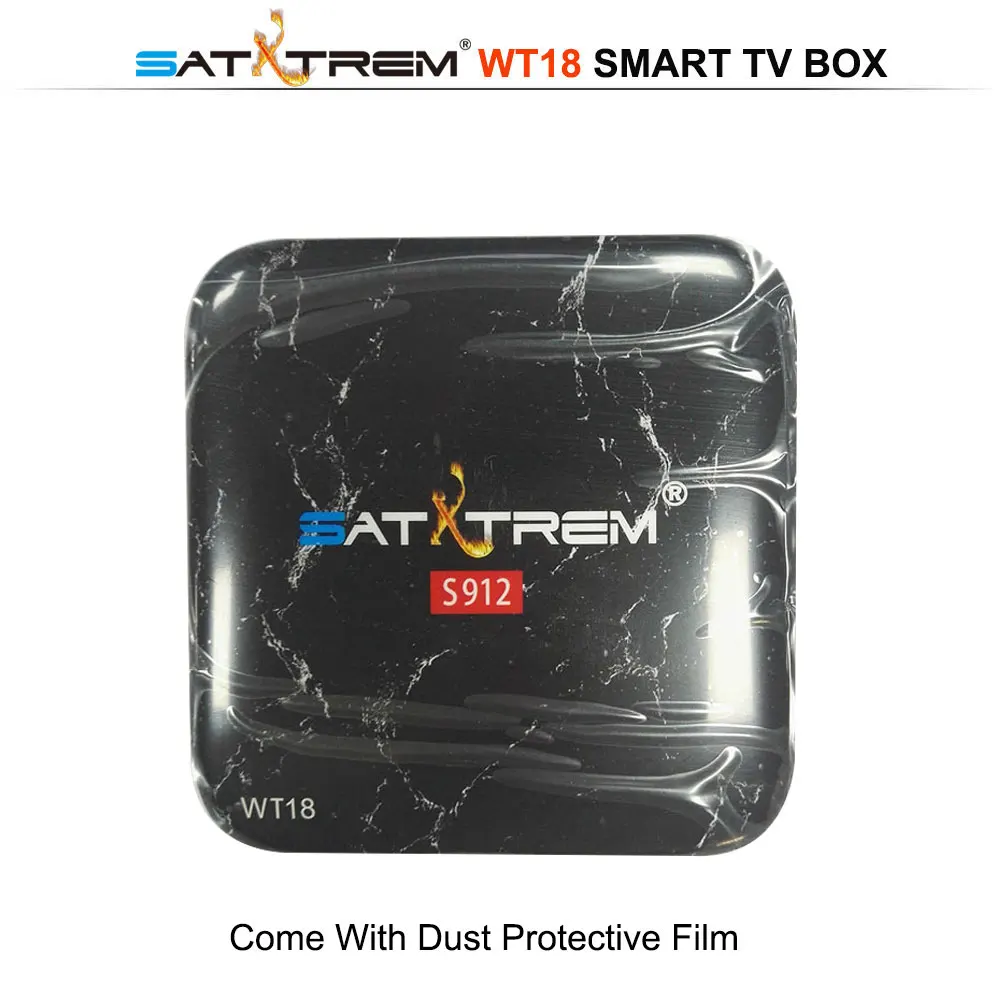 SATXTREM WT18 ТВ-приставка Amlogic S912 3 ГБ 32 ГБ Восьмиядерный Android 7,1 OS BT 4,1 4K двойной WiFi мини-ПК медиаплеер смарт-приставка