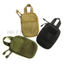Сетка Молл Тактические Талия Сумка EDC Охота телефон инструмент Интимные аксессуары Пояс Сумка черный зеленый песок
