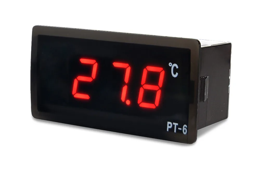 

Digital Electronic Embedded Temperature Panel LED Thermometer with power 12V