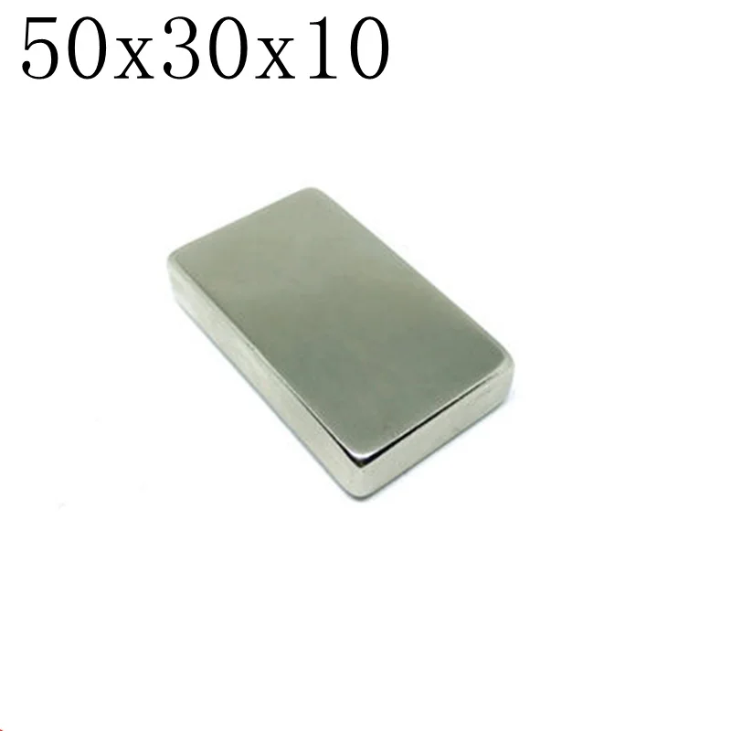 

1pcs 50*30*10 Super Powerful Strong Bulk Small Block NdFeB Neodymium Disc Magnets Dia 50mm x 30mm x 10mm N35 Rare Earth NdFeB