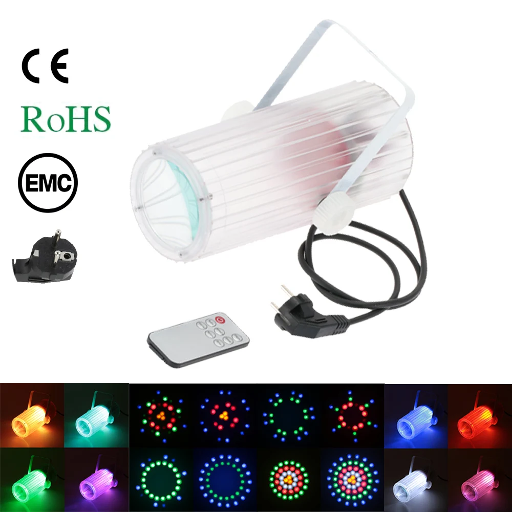 

Tomshine 60LED 20W RGBWA LED Stage Lamp Beam Light Moon Flower Effect Support Auto Run Sound Activation for KTV Disco Club Bar