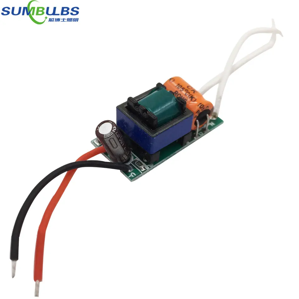 Светодиодный драйвер 11 25 в пост. Тока 4/5/6/7 Вт|constant current 300ma|led driver acled |