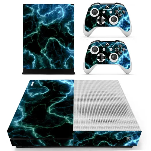 Наклейка для Xbox One S консоль и контроллеры для Xbox One тонкая наклейка s винил - Цвет: Ys-xboxoneS-0865