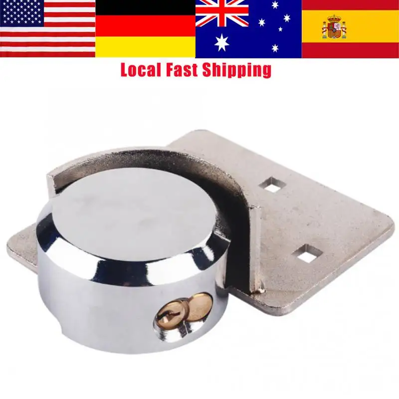

Heavy Duty 1/2 X Van Garage Shed Door Security Padlock Anti-Theft Hasp Set Lock 73mm Steel
