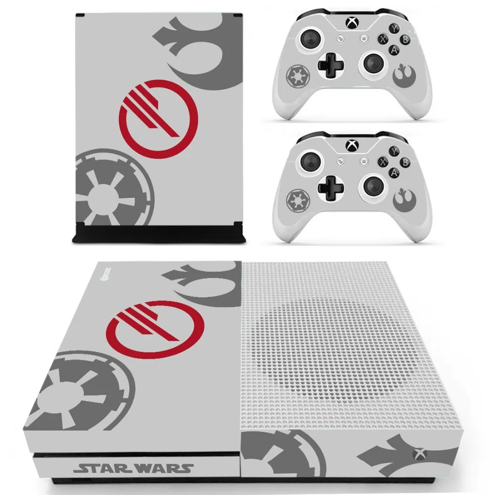 Star Wars Vinly Skin Sticker Decals For XBOX One S Console With Two Wireless Controller Skin