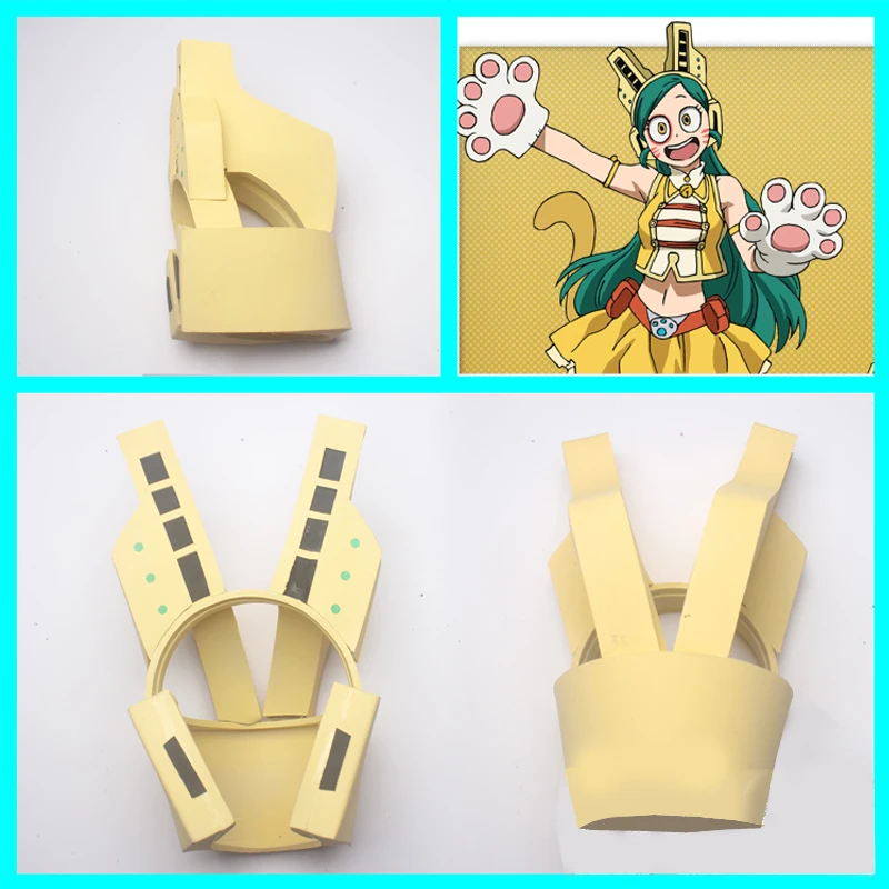 Coshome Boku No Hero Academia My Hero Academia Pussy cat Cosplay Props Helmet  Accessories  (4)