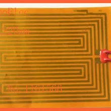 57x220 мм 12 V 45 W, PI фильм Отопление фильм полиимидный нагреватель тепла резиновая электрический элемент для 3D элемент принтера нагревательная сковорода гибкие