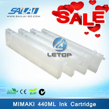 

4pcs/lot solvent printer 440ml mimaki ink cartridges for mimaki jv33 ciss tank