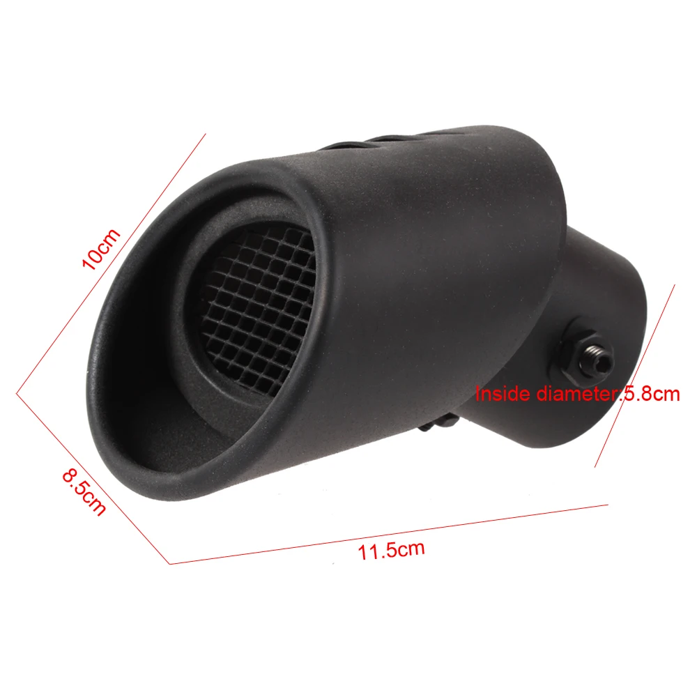 Car Exhaust Pipe Tail Pipes Paint Pure Stainless Steel AutomobileTail