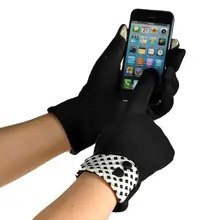 2016 Fashion Female Touch Screen Winter Warm Wrist Gloves Mittens touch gloves For winter gloves women Guantes para hombres Y10