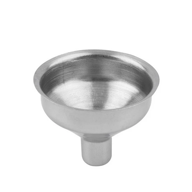 

1PCS Stainless Steel Funnel Filler For Most Hip Flasks Wine Whisky Pot Wide Mouth Bar Accessories Bar Tools