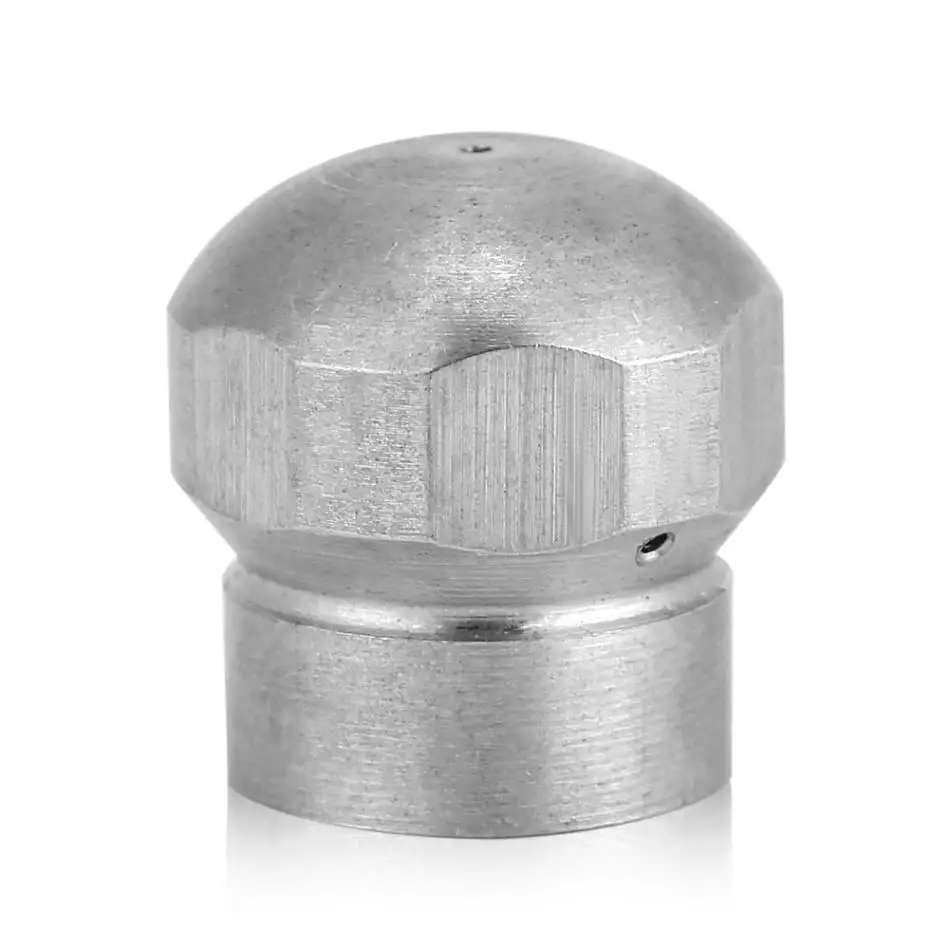 

G1/8'' High Pressure Washer Drain Cleaning Nozzle Hose Sewer Pipe Cleaning Nozzle with Spray Holes