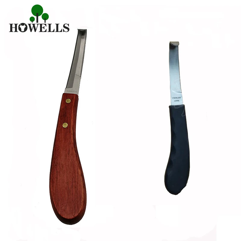 

Stainless Steel Blade Double Edge Cattle and Horse Hoof Knife Shears Cutter Multipurpose Hoof Knife