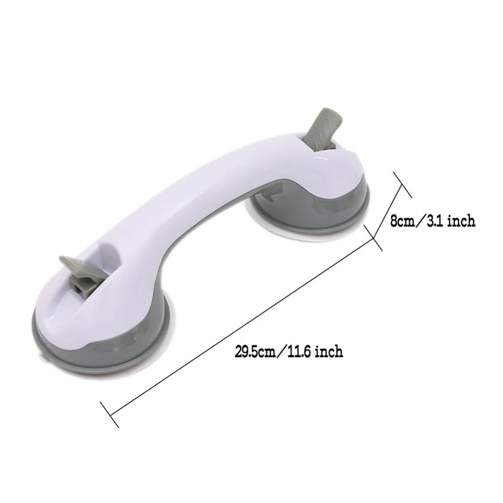 1 шт. часы с чашкой на присоске для ванной ручка поручень для пожилых безопасность туалет ванна душ ванна ванная душ поручень ручка рельса