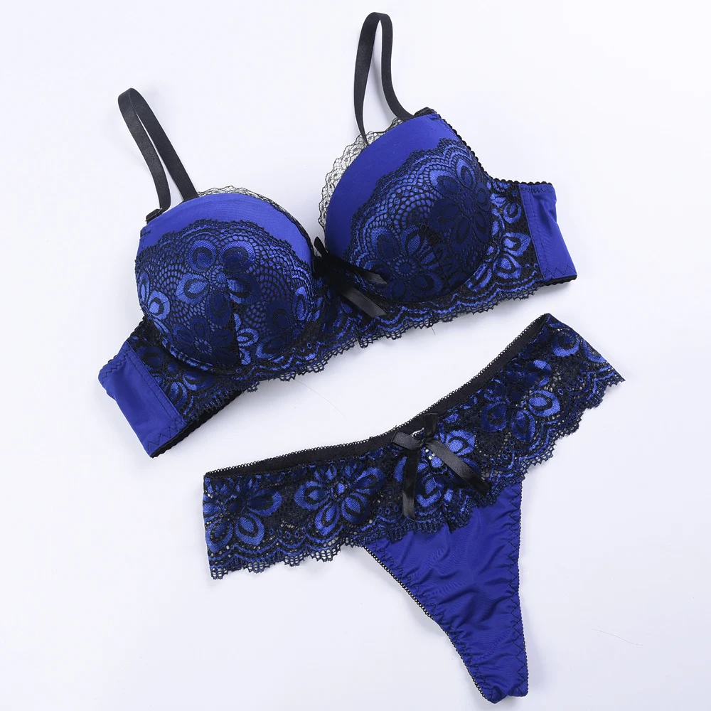 Горячий бюстгальтер наборы для ухода за кожей женщин пикантные кружево стринги с