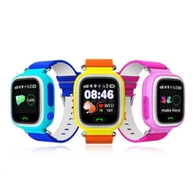 Gps q90 pantalla táctil wifi smart watch niños sos de llamada dispositivo localizador de posicionamiento rastreador kid safe anti perdido monitor