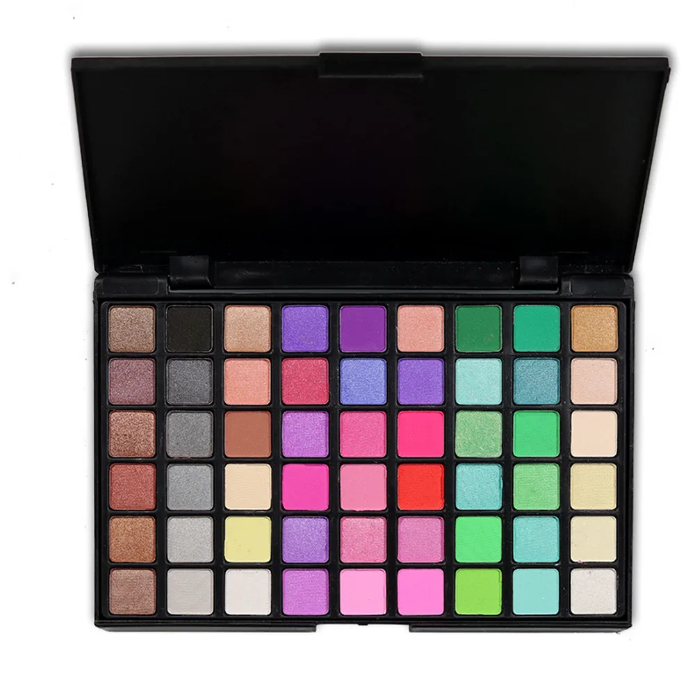 

54 Colors Cosmetic Powder Eyeshadow Palette Makeup Natural Shimmer Matt Set professional eyeshadows Cosmetics 5.8DJL