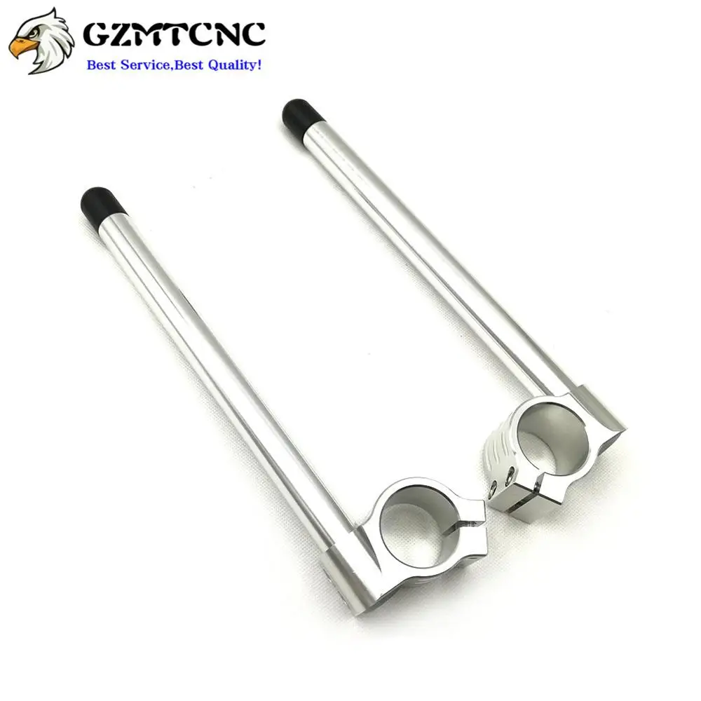 

7/8" Handlebar 50MM CNC Handle Bars Clip on Ons Clipon Fork Riser Raise For Suzuki GSXR1000 GSX-R1000 Gixxer 1000 2009-2010