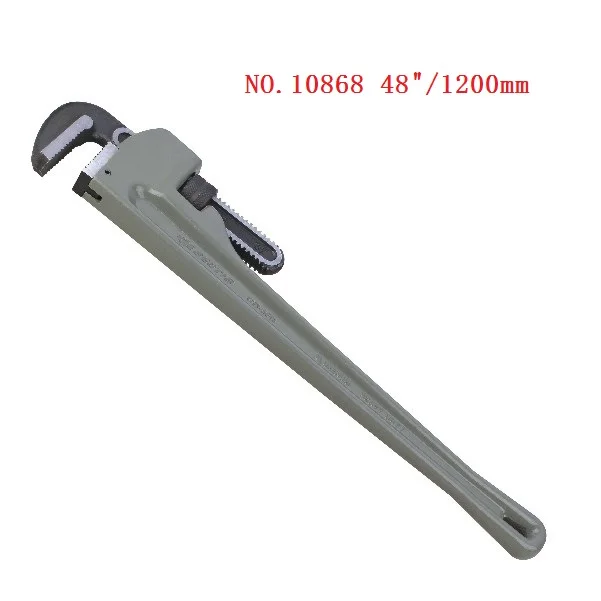 

BESTIR taiwan brand light type HRC58-60 48"/1200mm Aluminum alloy gripping pliers tube tools pipe wrench NO.10868