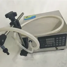 LT-180 с одной головкой цифровой контроль машина для наполнения жидкостей маленький портативный Электрический числовой контроль жидкий наполнитель бутылок