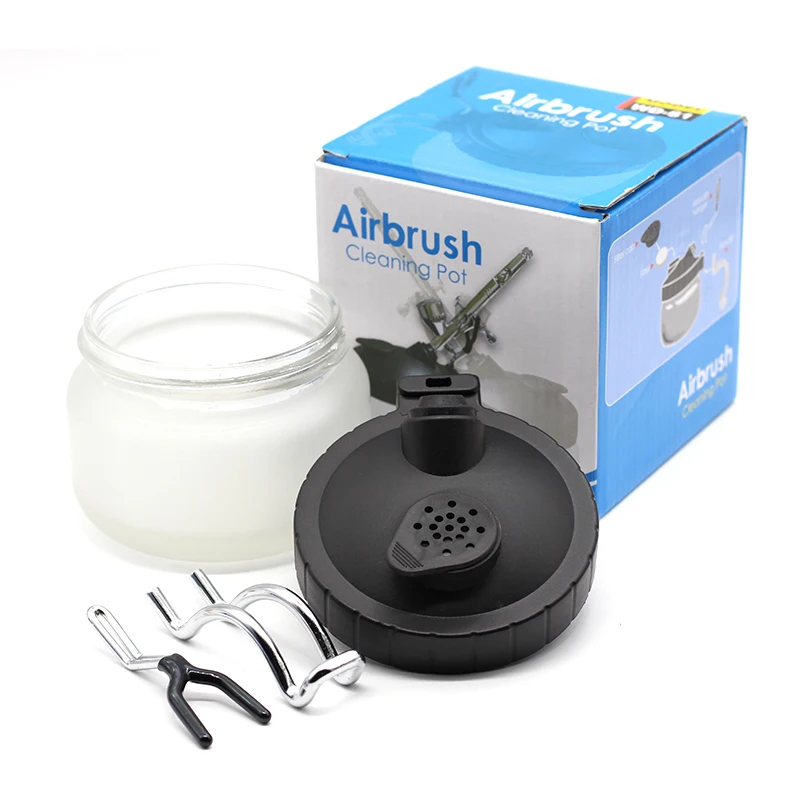 Airbrush Cleaning Pot  01
