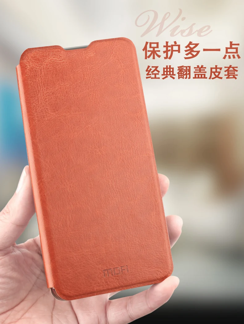 Для Meizu 16th MOFi Rui серии Luxury Флип кожаный чехол для Meizu 16th телефон Защитный чехол
