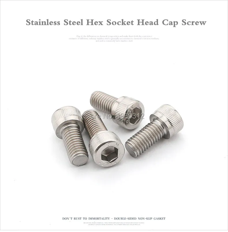 250pcs M1.6 M2 M2.5 M3 Allen Bolts Button Socket Head Cap Screws Nut Washer Kit