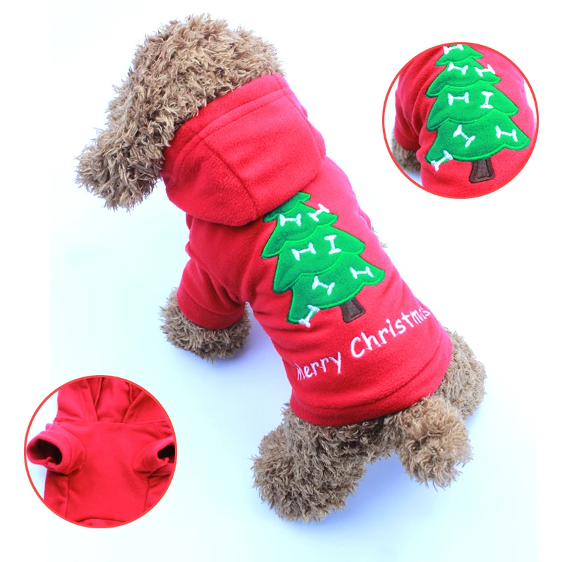 

Christmas Dog Clothes for Small Dog Costume Winter Dog Clothes for Dog Coat Hoodie for Chihuahua York Clothing 30