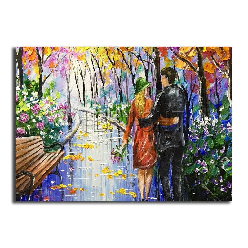 Koop Volledige Vierkante Diamanten borduren kruissteek liefhebbers DIY 3D Diamant schilderen sweetheart Volledige Ronde Diamant moza iuml;ek tuin landschap