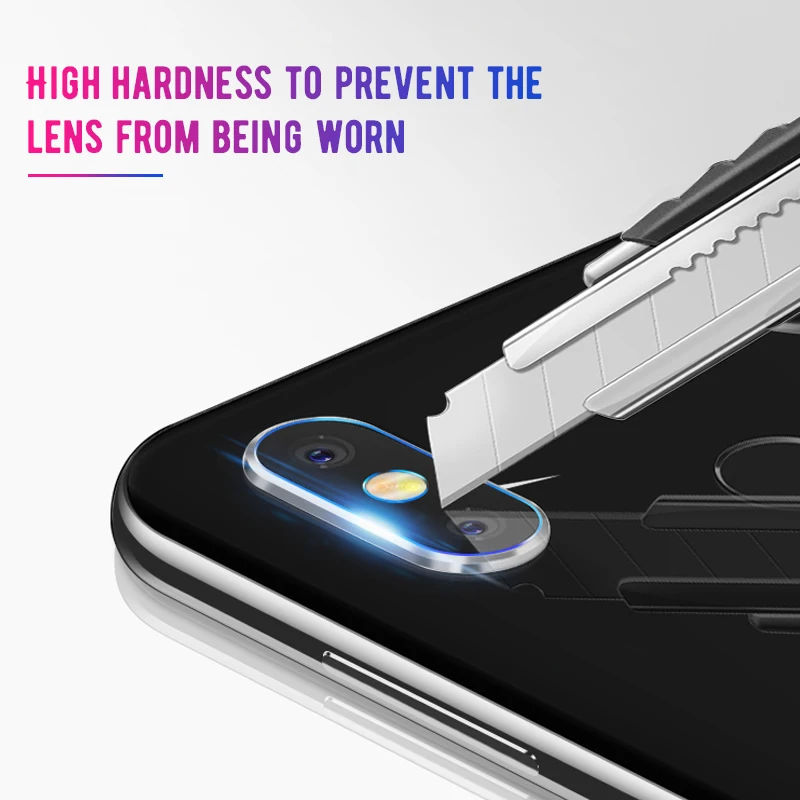 

For XiaoMi Mi 8 9 A1 A2 Lite Max 3 Mix3 2S 6X Back Camera Lens Full Screen Protector Tempered Glass Redmi Note 7 6 5 Pro F1 Film