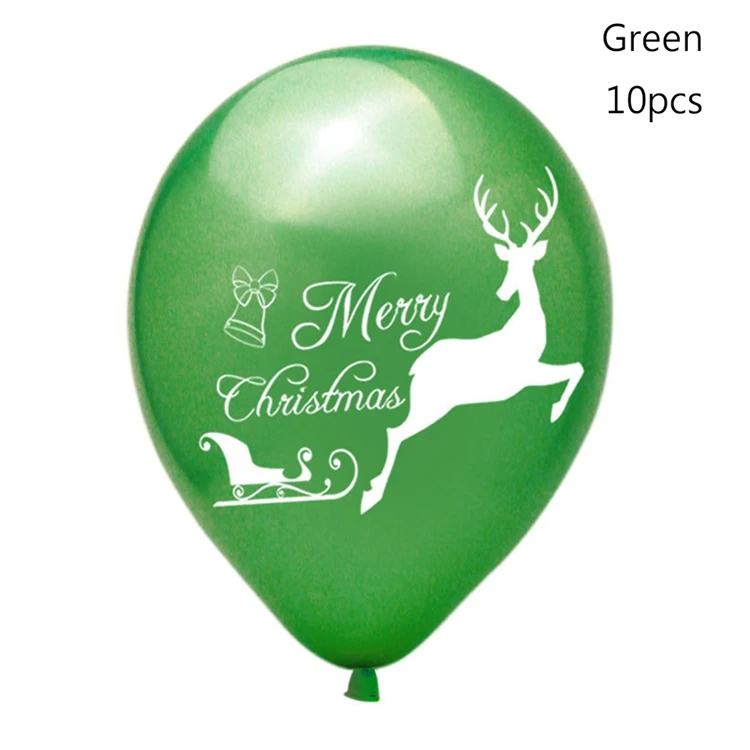 Йориу 10 шт рождественские олени конфетти для воздушного шара воздушные шары рождественские украшения для дома воздушные шары для дня рождения вечерние рождественские