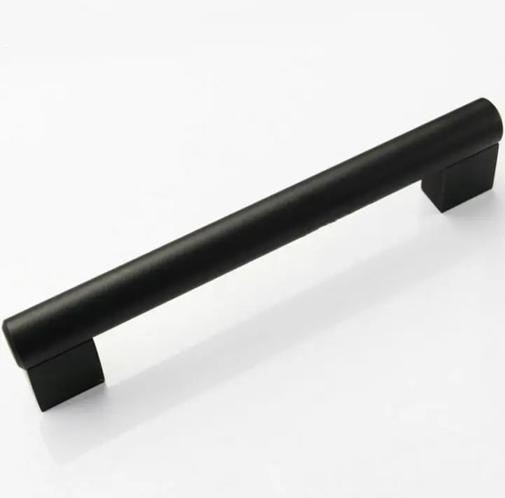 160MM Modern Simple Furniture Decoration Handle Black Dresser Drawer Pull Knob Stain Kitchen Cabinet Cupboard 160MM Modern Simple Furniture Decoration Handle Black Dresser Drawer Pull Knob Stain Kitchen Cabinet Cupboard