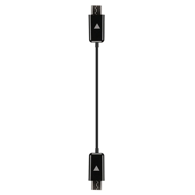 

1pc Micro USB Type B Male To Micro B Male 5Pin Converter OTG Adapter Lead Data Cable 20cm Supports For Smartphone Smart Pad