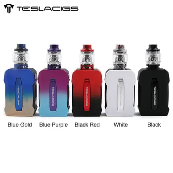 

New Original Tesla WYE II TC Kit with 4ml/6ml Tesla Resin Tank Max 215W Output No 18650 Battery Box Mod Vape Kit Vs Tesle WYE