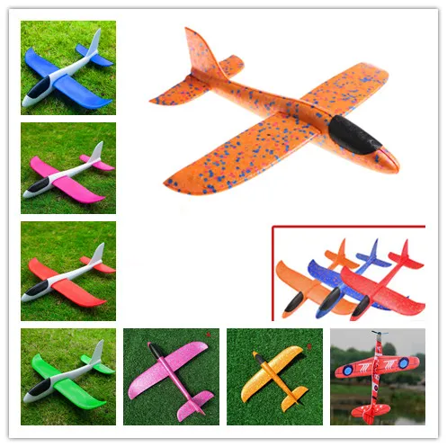 

Hand Throw Flying Glider Planes Foam Aeroplane Model DIY Kids Toys Party Bag Fillers Flying Glider Plane Toys For Kids Game Hot