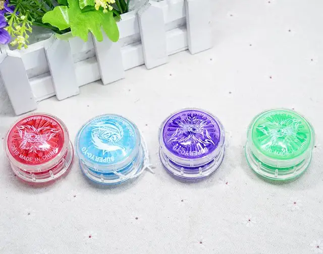 2 pcs/set YoYo Ball 2016 New Yo Yo Children Clutch Mechanism Yo-Yo Toys for Kids toy Party/Entertainment WYQ 4