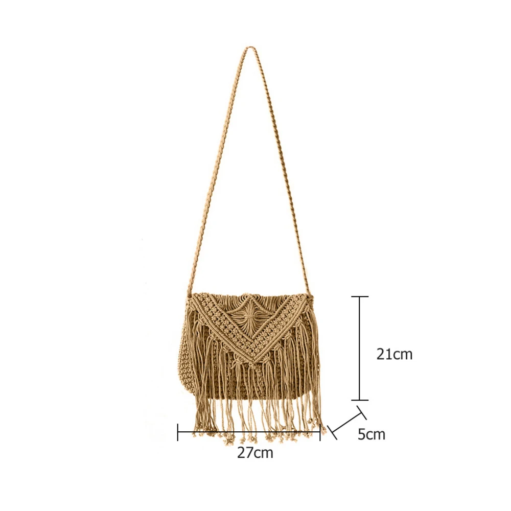 Открытый досуг одного плеча сумка женская сумка с кисточками модный Национальный стиль ручная сумка