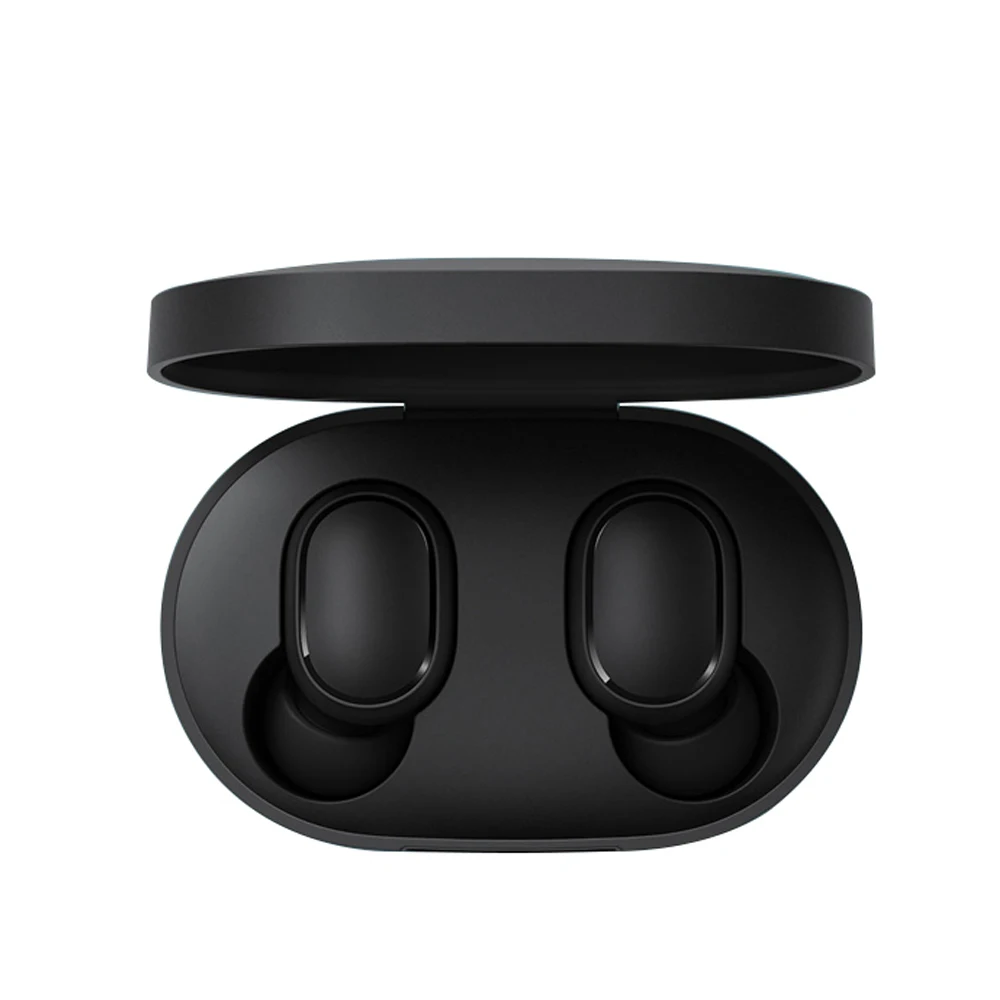 Baratos Xiaomi Original Global Redmi Airdots TWS auriculares inalámbricos Bluetooth Estéreo bajos Bluetooth 5,0 con micrófono manos libres AI Control