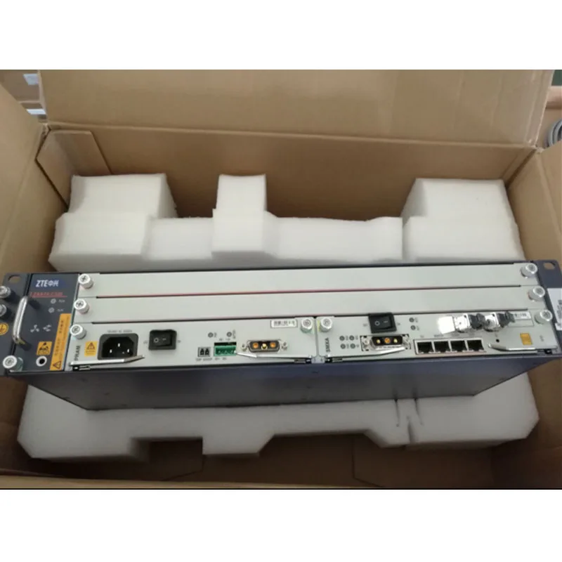 

100% NeW Original ZTE OLT ZXA10 C320 2U Optical Line Terminal Equipment,GPON or EPON SXMA card, PRAM card, AC+DC power supply